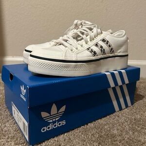 Adidas Nizza Platform shoes